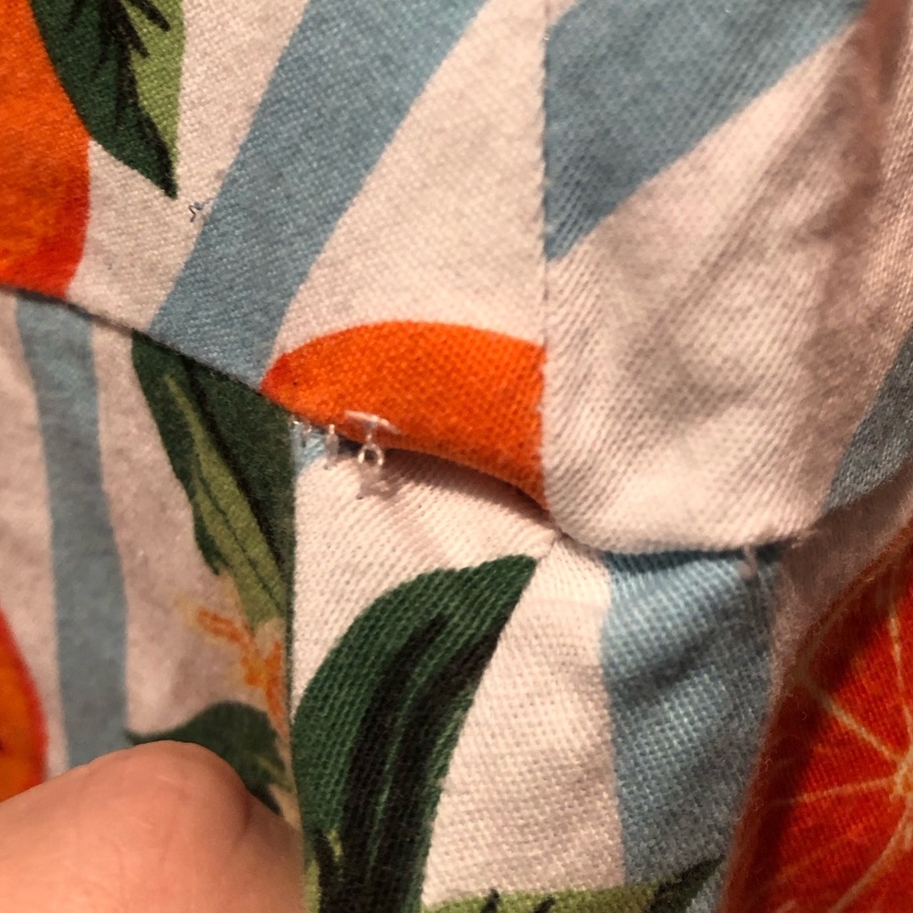 MODCLOTH x COLLECTIF Citrus Orange Blossom Stripe Swing Dress - Picture 10 of 11